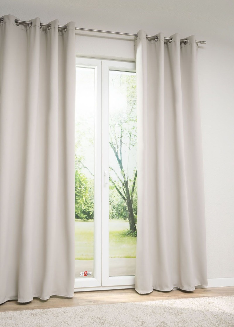 Lysel - Ösenschal Iso Verdunklung Natur