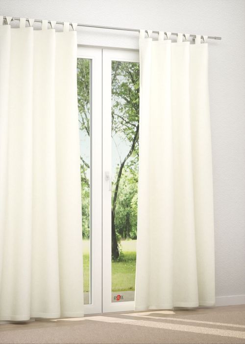 Schlaufenschal in weiß