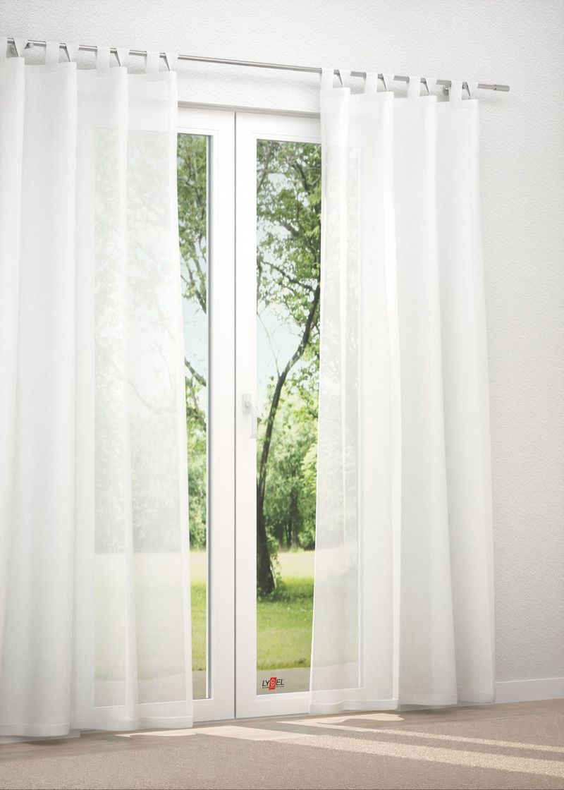 Schlaufenschal in Weiß