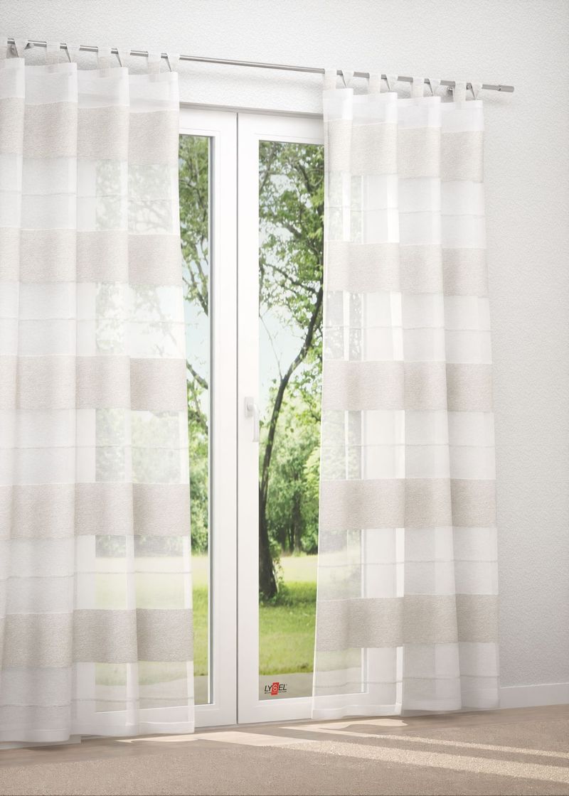 Schlaufenschal in Beige