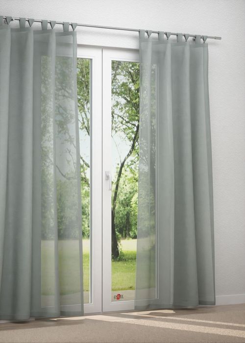 Schlaufenschal in Grau