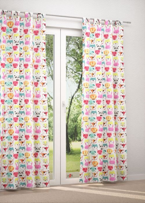 Schlaufenschal in Weiß