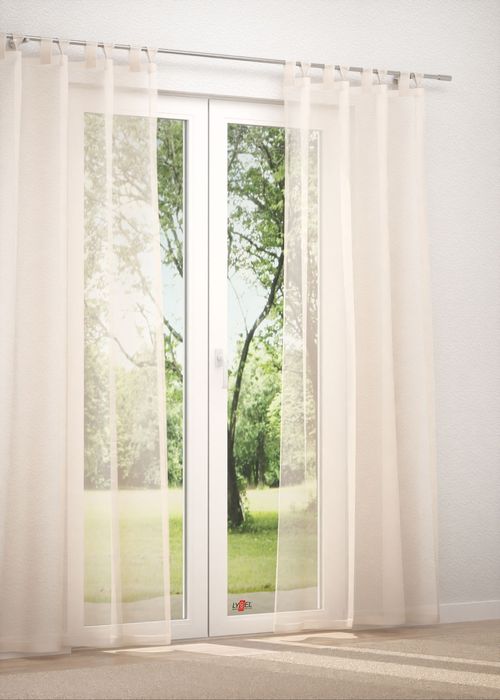 Schlaufenschal in Weiß