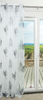 Vorschau Lysel - Ösenschal Fibi #1W in Grasgrün steingrau