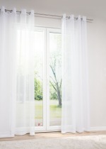 Vorschau Lysel - Ösenschal Balda #1W in Hellgrau weiß