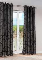 Vorschau Lysel - Ösenschal Mirinda #1W in dunkelbraun schwarzgrau