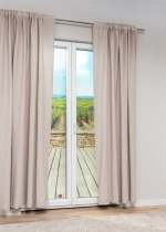 Vorschau Lysel - Dekoschal Pipa #1W in blassgrün beige