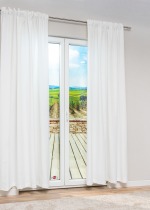 Vorschau Lysel - Dekoschal Pipa #1W in blassgrün rohweiß