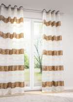 Vorschau Lysel - Ösenschal Remsaglans #1W in Grau kupfer