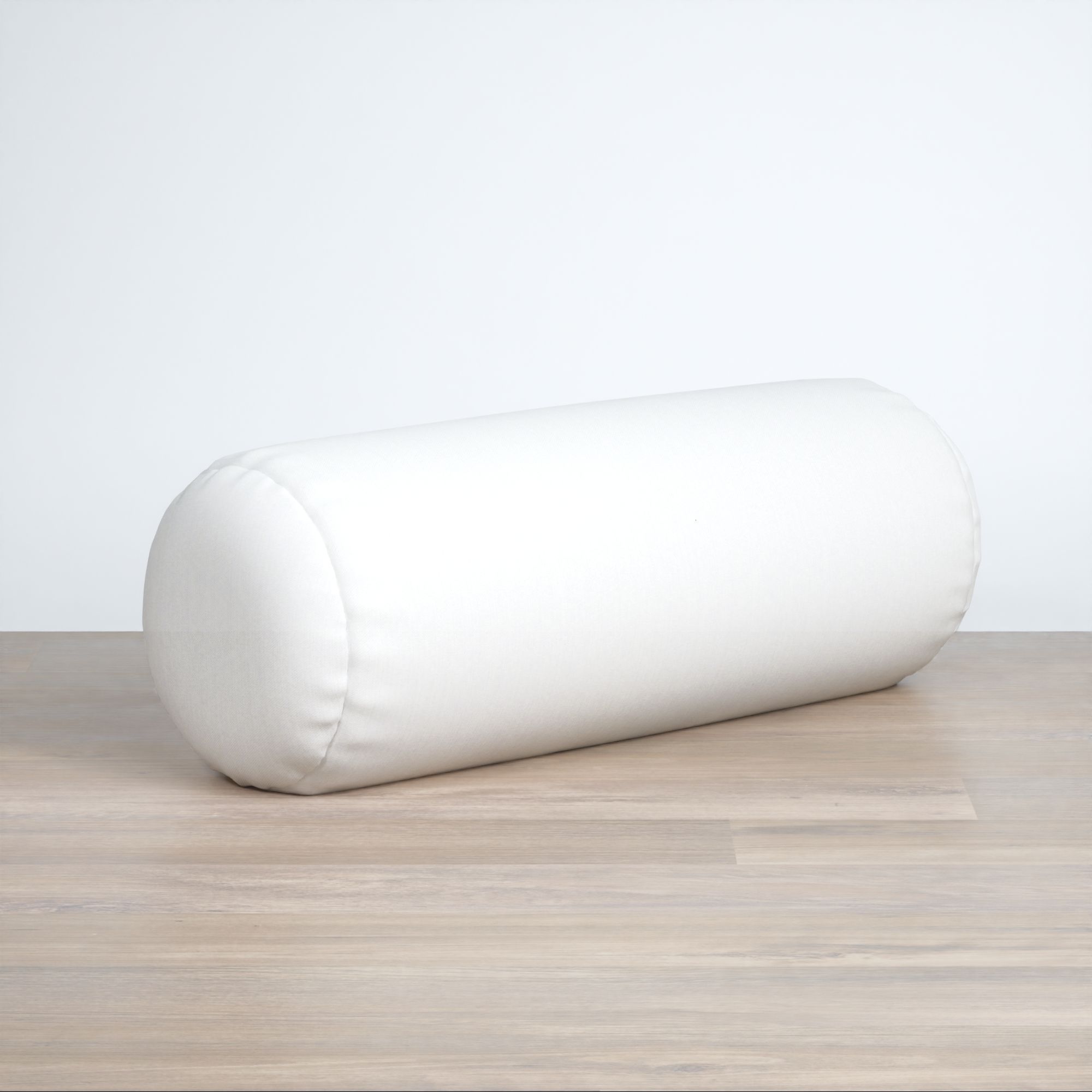 Dekokissen Nackenrolle in weiß