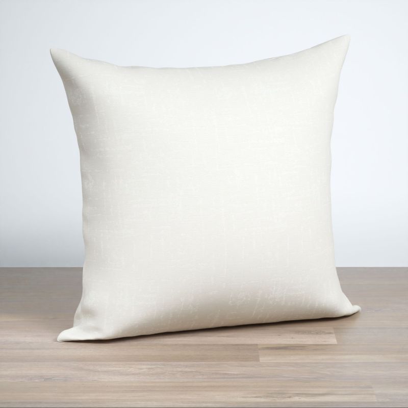Dekokissen quadratisch in weiß