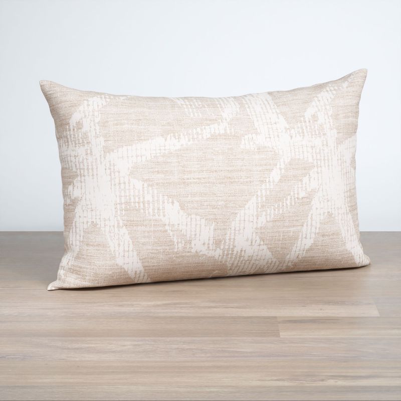 Dekokissen rechteckig in Beige