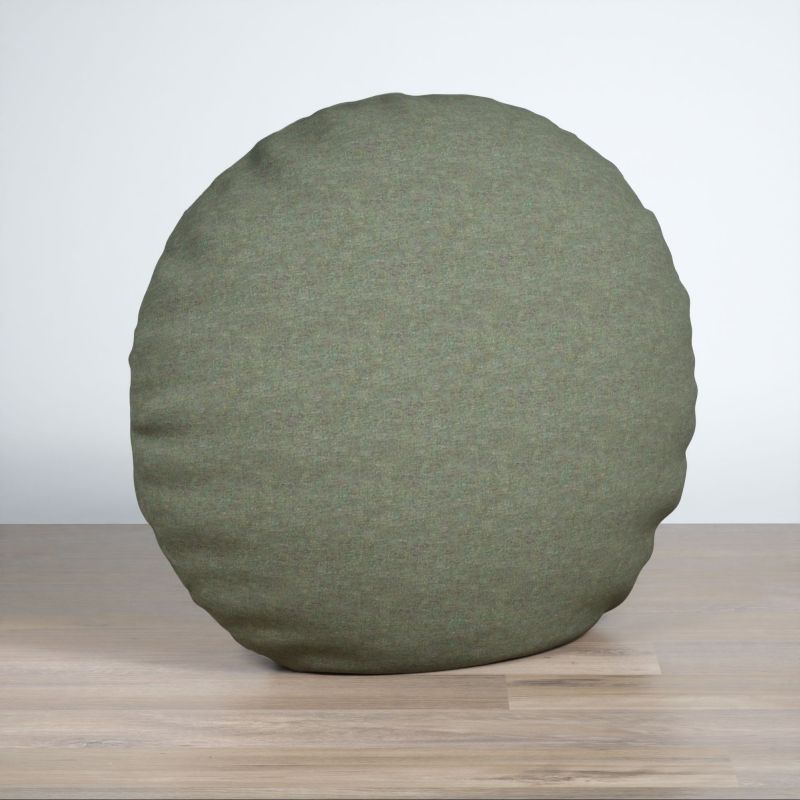 Dekokissen rund in grün