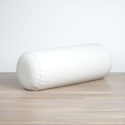 Dekokissen Nackenrolle in weiß