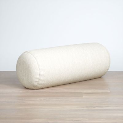 Dekokissen Nackenrolle in weiß