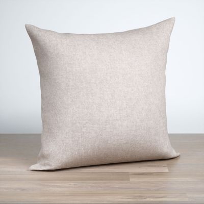 Dekokissen quadratisch in Beige