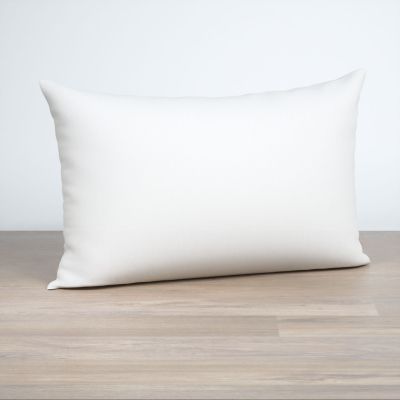 Dekokissen rechteckig in weiß