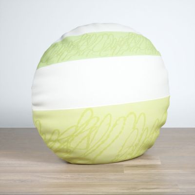 Dekokissen rund in grün