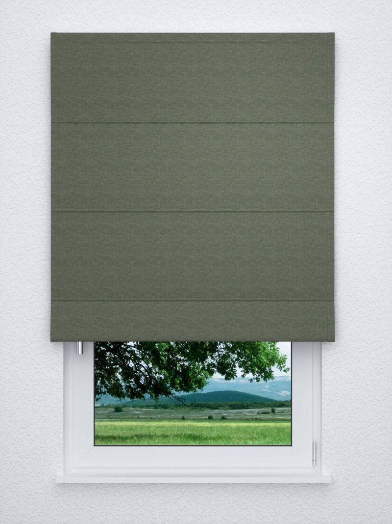 Raffrollo classic in grün