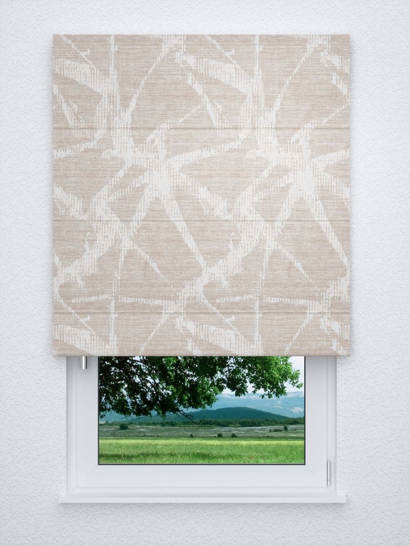 Raffrollo classic in Beige