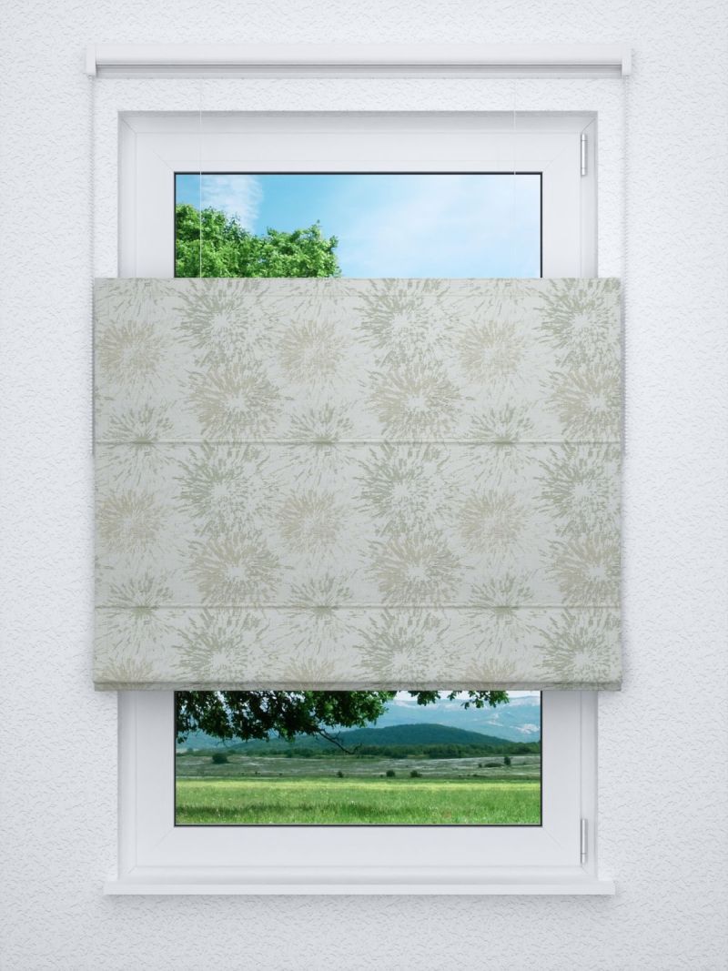 Raffrollo professional in grün