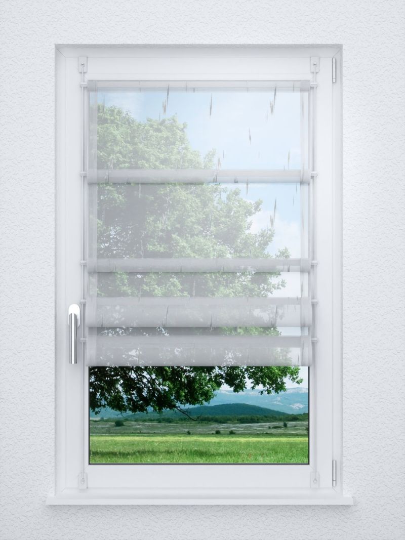 Raffrollo smart in grau