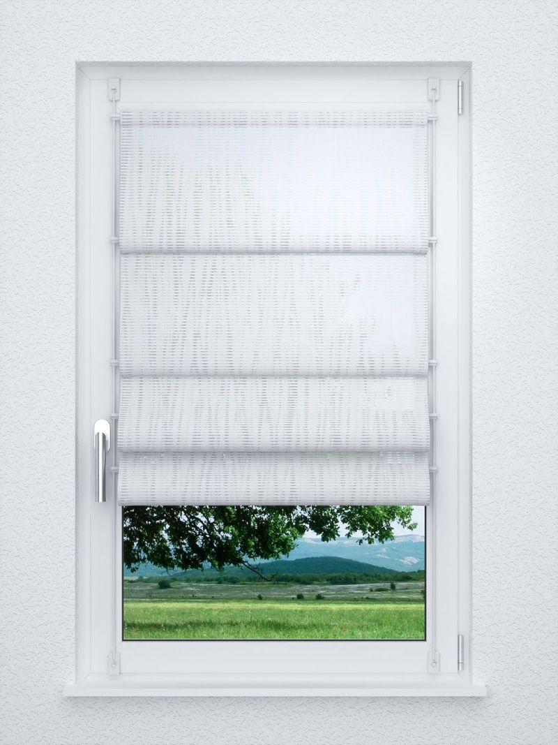 Raffrollo smart in Weiß