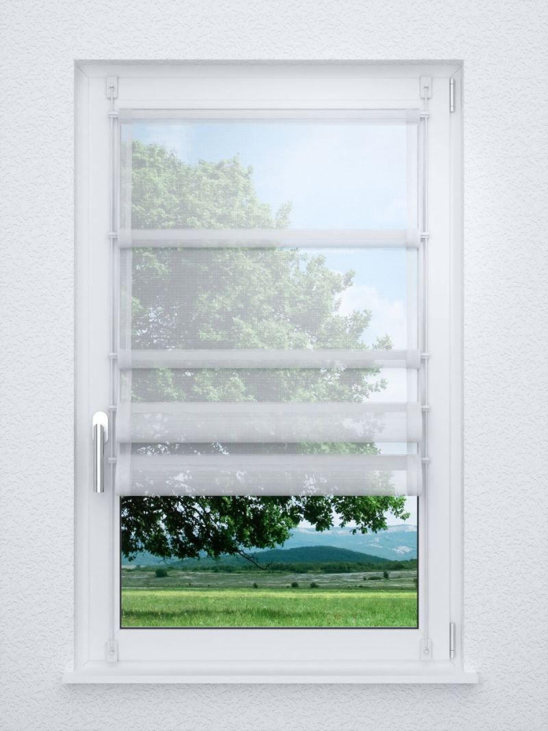 Raffrollo smart in Weiß