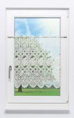 Vorschau Scheibengardine Plauener Spitze® - Alta #1W weiß beige