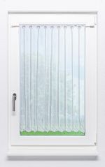 Vorschau Scheibengardine Lysel - Ranja #1W grau steingrau