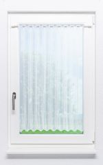 Vorschau Scheibengardine Lysel - Ranja #1W grau rohweiß