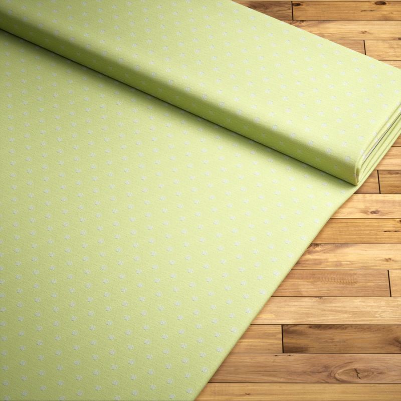 Dekostoff Lysel  Santitos in apfelgrün