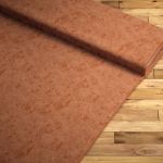 Vorschau Rosebud #2S von Lysel - Dekostoff in apfelgrün orangebraun