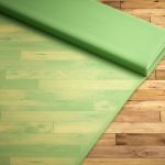 Vorschau Santani #2T von Lysel - Gardinenstoff in kastanienbraun grün