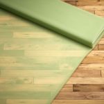 Vorschau Santani #2T von Lysel - Gardinenstoff in kastanienbraun maigrün