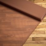 Vorschau Santani #2T von Lysel - Gardinenstoff in kastanienbraun rehbraun