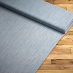 Vorschau Divo #3L von Lysel - Gardinenstoff in Weiß Graublau