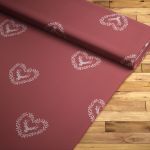 Vorschau Zahora #3L von Lysel - Dekostoff in jagdgrün rot