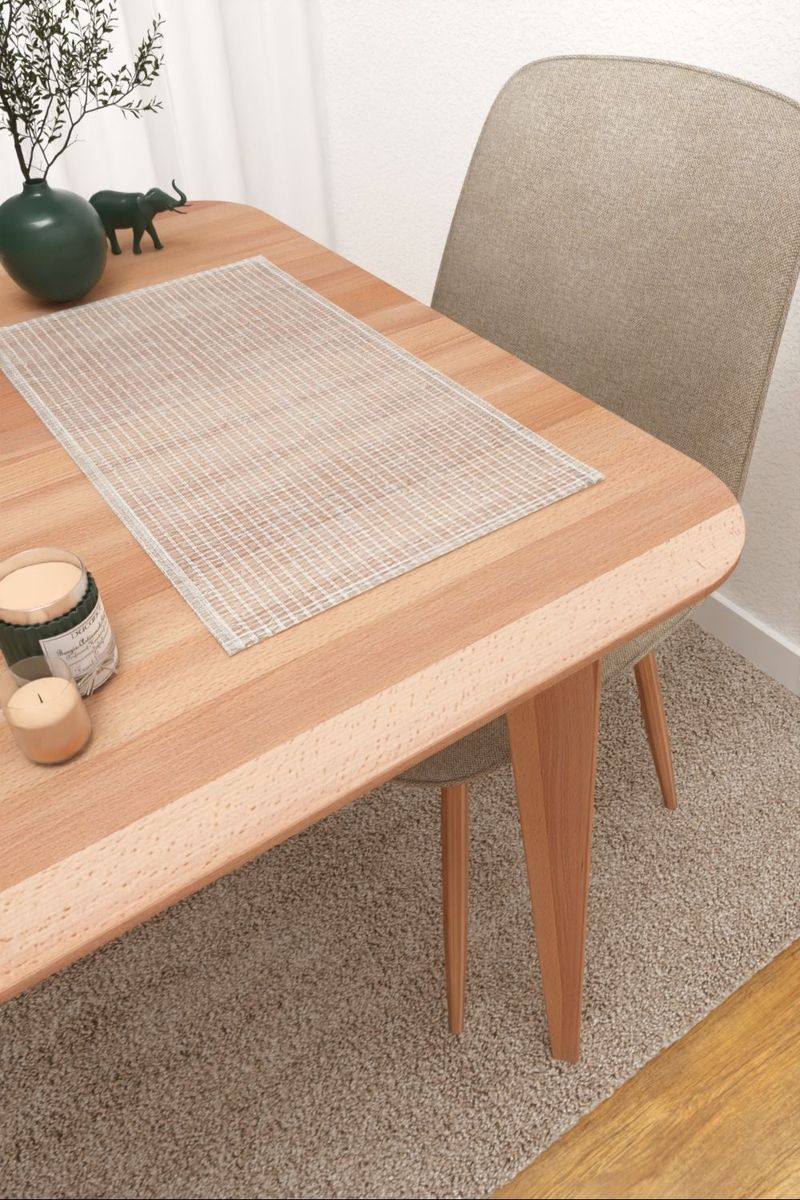 Platzdeckchen in Weiß