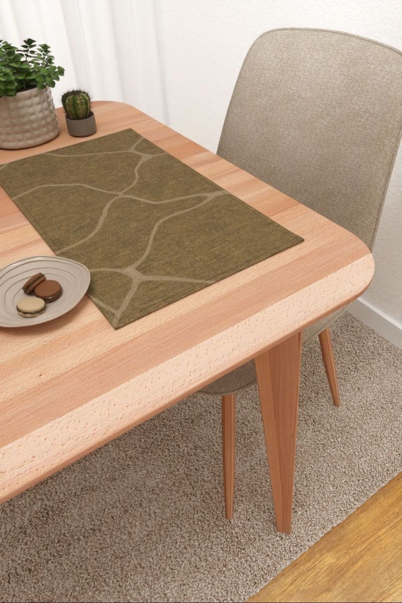 Platzdeckchen in Braun