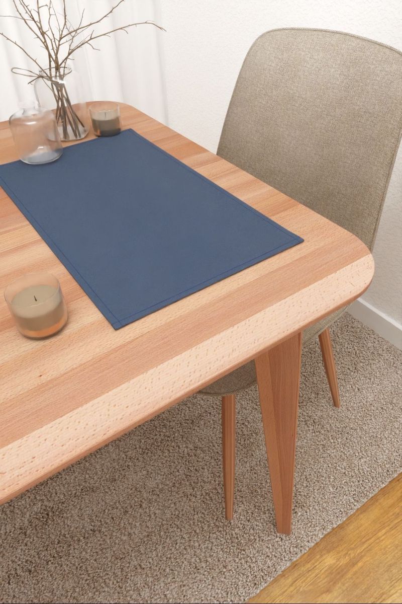 Platzdeckchen in blau