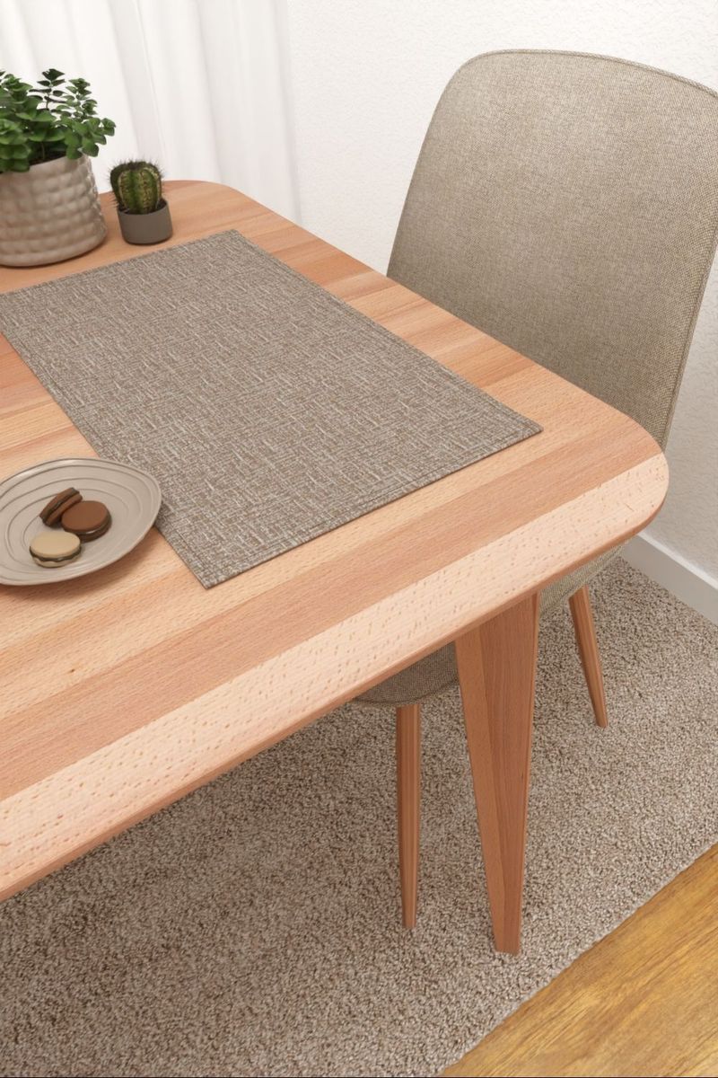 Platzdeckchen in braun