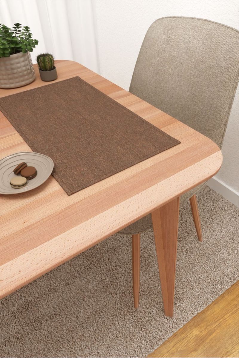 Platzdeckchen in rot