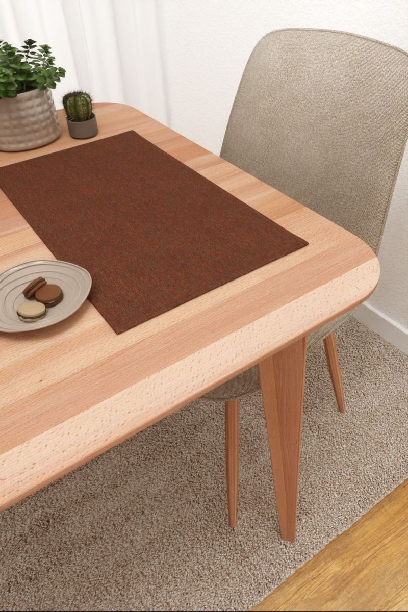 Platzdeckchen in rot