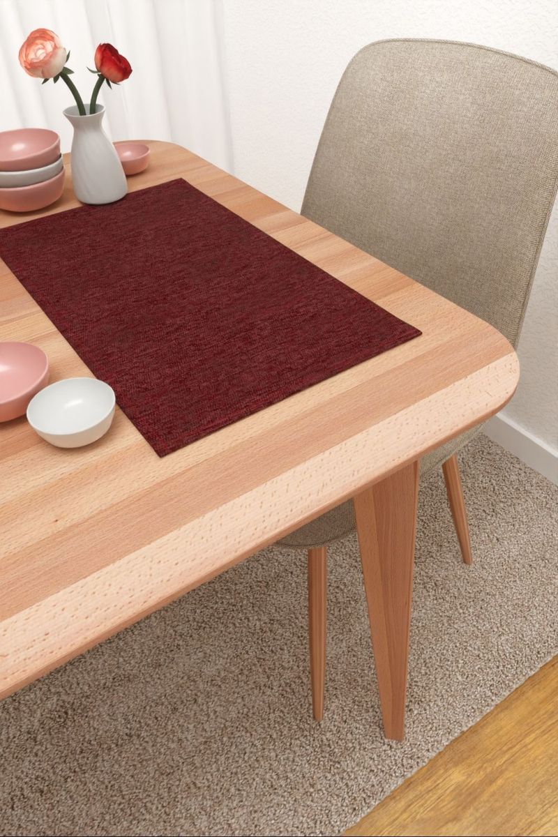 Platzdeckchen in rot