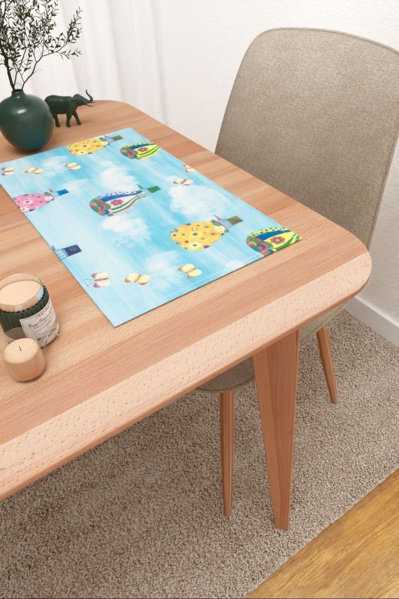 Platzdeckchen in Blau