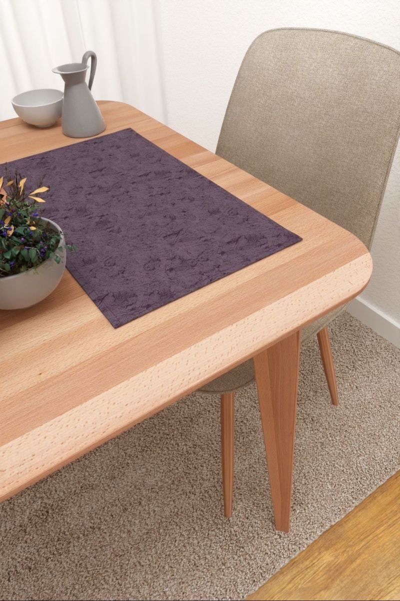 Platzdeckchen in violett