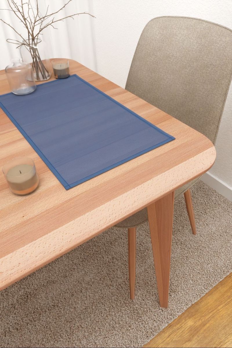 Platzdeckchen in Blau