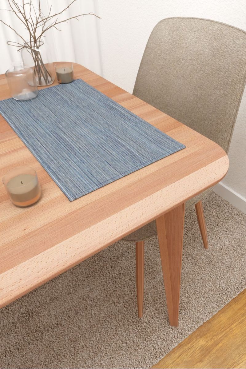 Platzdeckchen in blau