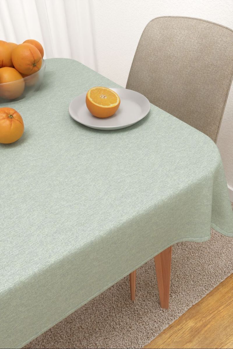 Tischdecke eckig in blau